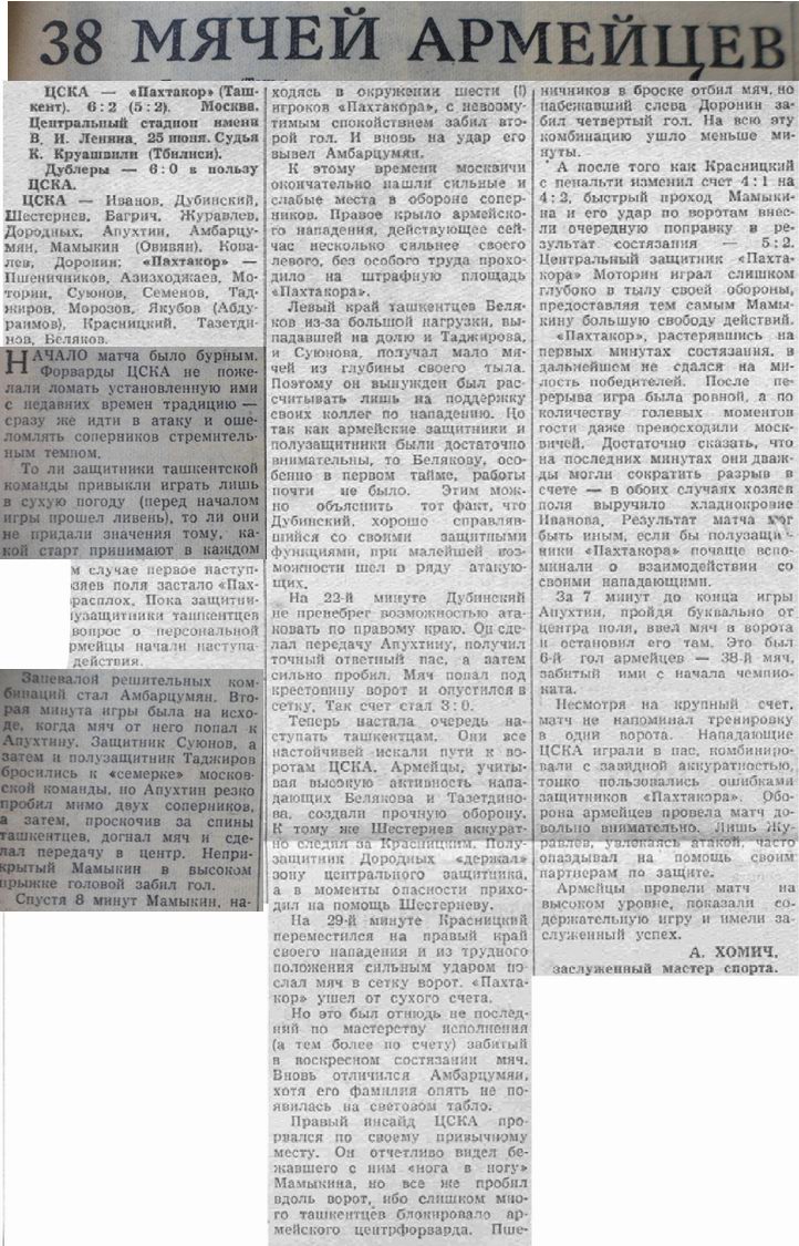 1961-06-25.CSKA-Pakhtakor.1