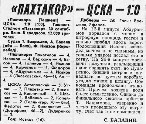 1973-09-30.Pakhtakor-CSKA