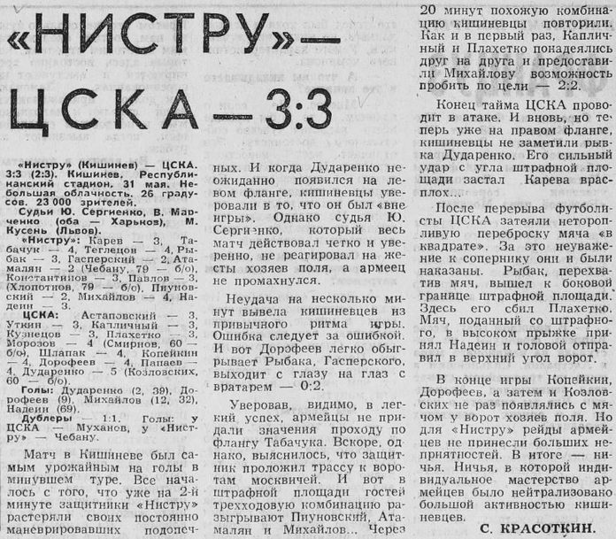 1974-05-31.Nistru-CSKA