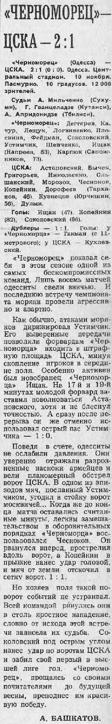 1977-11-10.ChernomorecOd-CSKA