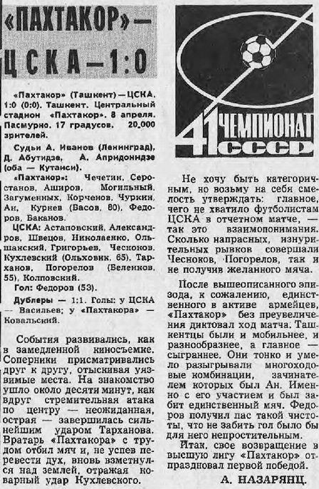 1978-04-08.Pakhtakor-CSKA.1
