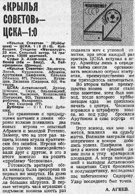 1979-05-22.KrylijaSovetovKb-CSKA.1