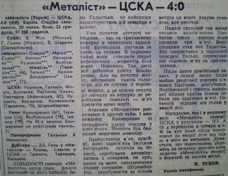 1984-07-20.MetallistKh-CSKA