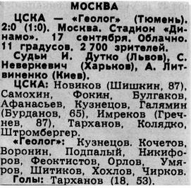 1984-09-17.CSKA-Geolog