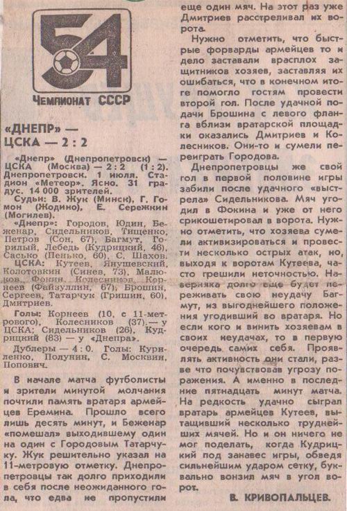 1991-07-01.Dnepr-CSKA