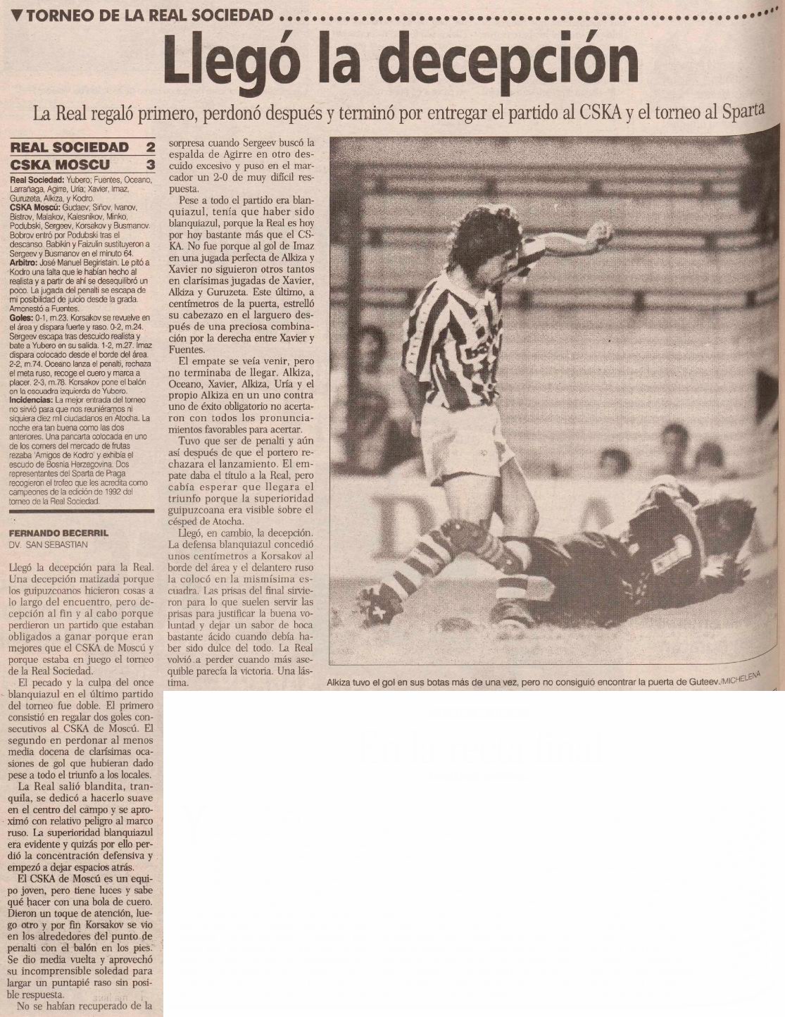 1992-08-23.RealSociedad-CSKA.2
