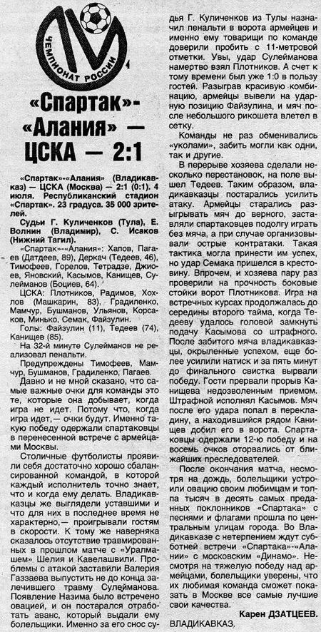 1995-07-04.SpartakAlanija-CSKA.1