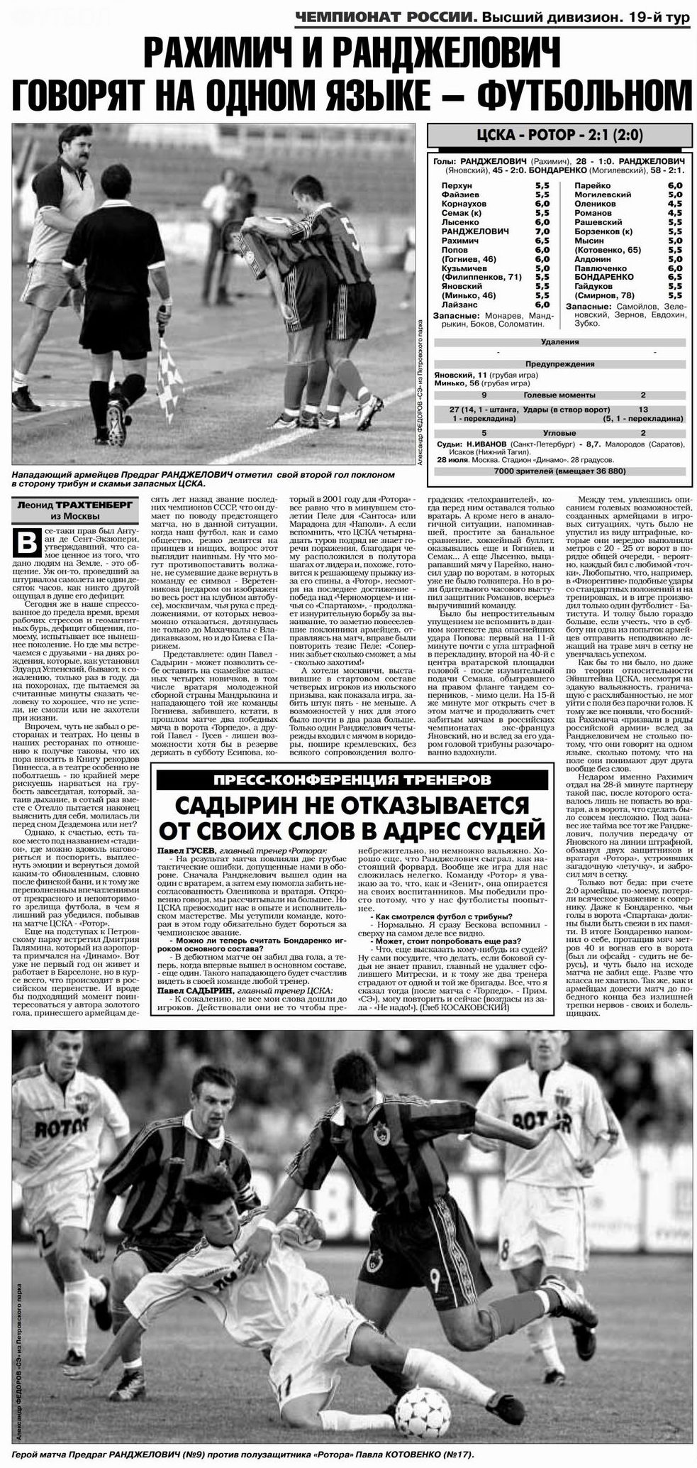 2001-07-28.CSKA-Rotor